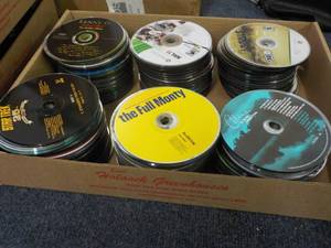 lot 270 image: 300 or so DVDs, CDs, Games and Audi...