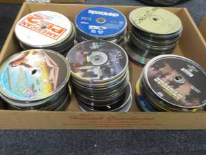 lot 272 image: 300 or so DVDs, CDs, Games and Audi...