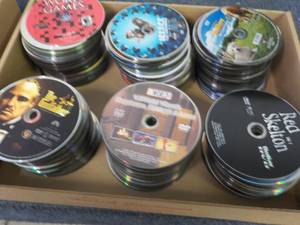 lot 273 image: 300 or so DVDs, CDs, Games and Audi...