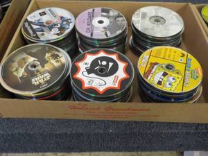 lot 274 image: 300 or so DVDs, CDs, Games and Audi...