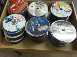 lot 277 image: 300 or so DVDs, CDs, Games and Audi...
