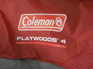 lot 322 image: Coleman Tent- missing poles in exc...
