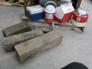 lot 336 image: Blocks of Wood- great for outdoor d...