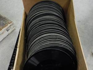 lot 345 image: Box of Edison Records 57 Total Colu...