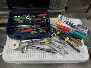 lot 348 image: Tool Box with Contents...