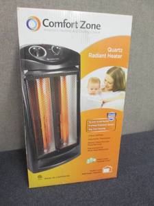 lot 1 image: Comfort Zone 1500-Watt Electric Qua...