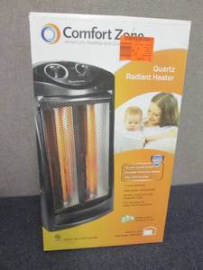 lot 3 image: Comfort Zone 1500-Watt Electric Qua...