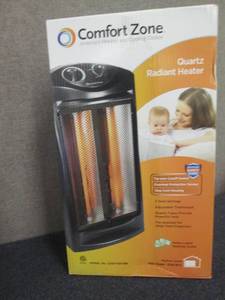 lot 30 image: Comfort Zone 1500-Watt Electric Qua...