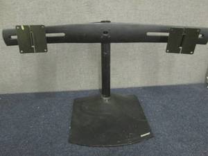 lot 91 image: Ergotron Dual Monitor Stand...