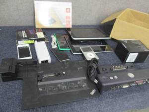 lot 131 image: Box of Assorted Electronics...
