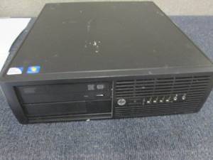 lot 139 image: HP Compaq 4000 SFF PC - tested, wit...