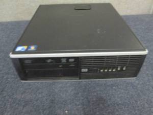 lot 140 image: HP Compaq 8100 SFF PC - tested, wit...
