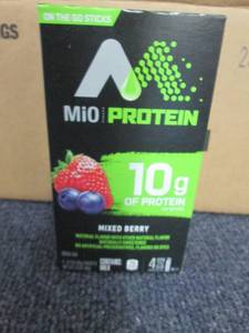 lot 157 image: Case of Mio Protein Drink Mix Mixed...