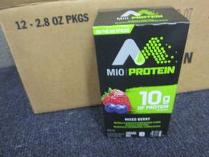lot 165 image: Case of Mio Protein Drink Mix Mixed...