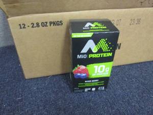lot 167 image: Case of Mio Protein Drink Mix Mixed...