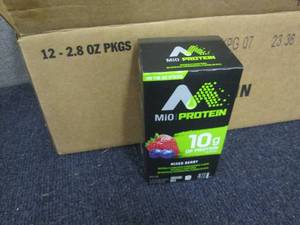 lot 168 image: Case of Mio Protein Drink Mix Mixed...