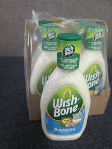 lot 177 image: 6- 15 fl oz Wish Bone Ranch Dressin...