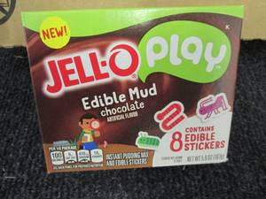 lot 186 image: Case of 24 - 5.9 oz Boxes Jello-Pla...