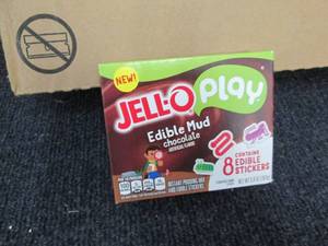 lot 189 image: Case of 24 - 5.9 oz Boxes Jello-Pla...