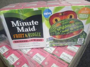 lot 197 image: Case of 40 Minute Maid 6 fl oz Frui...