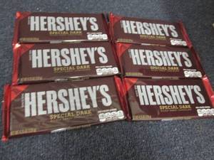 lot 223 image: 6- 4.25 oz Bars Hersheys Special D...