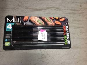 MIU Barbeque Grill Mats not used