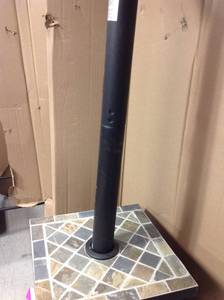 Hampton Bay 48,000 BTU Black Gas Patio Heaterin good condition