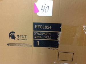 Venti Air 18 in. W x 24 in. H Steel Return Air 1 in. Filter Grille Whitein good condition
