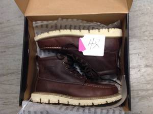 Dewalt MenS Canton 6 Work Boots - Steel Toe - Walnut Pitstop Size 10.5(W) not used