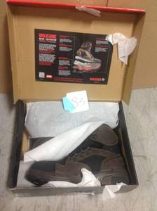 Wolverine Mens Legend Waterproof 6 in. Work Boots - Soft Toe - Brown Size 11(M) not used