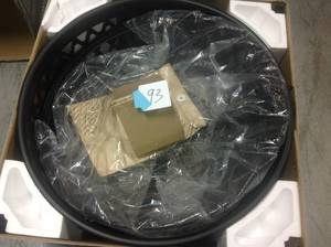 Hampton Bay Piedmont 30 in. Steel Fire Pit in Black with Poker in good condition