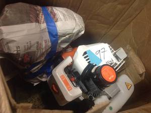 2-Cycle 26 cc Gas Full Crank Shaft 4 in 1 Multi Function String Trimmer with Pole Saw Attachment USED