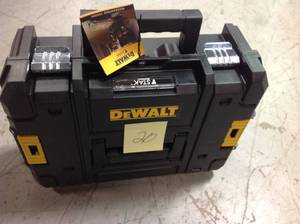 TSTAK II 13 in. Stackable Flat Top Tool Storage Case in good condition