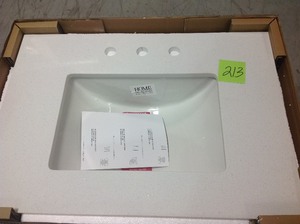 HOME DECOR COLLECTION 31 in. W x 22 in. D Engineered Marble Vanity Top in Snowstorm with White Single Trough Sink