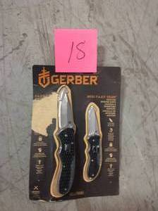 Gerber Fast Draw Knife Combo (2-Piece) not used