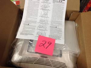 Nutone CFM Ceiling Bathroom Exhaust Fan with Light in good condition
