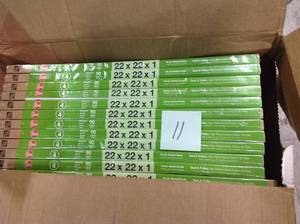 Rheem 18 in. x 25 in. Basic Household Pleated Air Filter (Case of 12) new