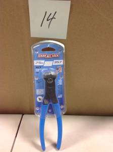 Channellock 7-12 in. Cross Cutting Pliers with End Cutter new