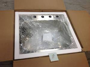 American Standard 20SB.8252284S.075 Colony 25 Single Basin Stainless Steel Kitchen Sink for Drop In Installation - Stainless Steel Husky 2 Bag Combo, not used