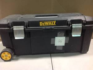 DEWALT 28 in. 12 Gal. Mobile Tool Box  MISSING WHEELS