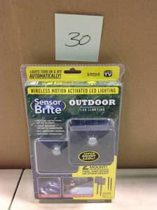 Sensor Brite Outdoor - Motion Sensor LED Flood Light, 2 Pack not used