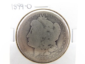lot 111 image: 1899-O Morgan Silver Dollar