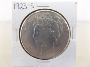 lot 133 image: 1923-S Peace Silver Dollar