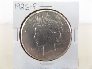 lot 138 image: 1926-P Peace Silver Dollar