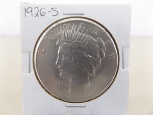 lot 142 image: 1926-S Peace Silver Dollar