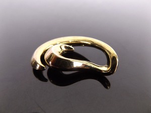 lot 65 image: 14k Yellow Gold Slide Pendant