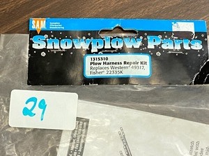 lot 29 image: New Snow Plow Harness Repair Kit