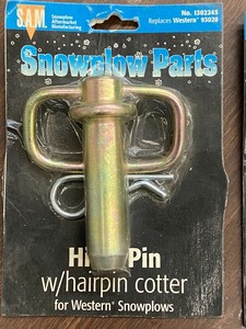 lot 32 image: Lot Of New Snow Plow Hitch Pins & Plow Rivots