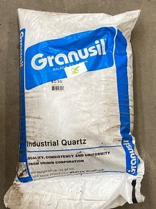 lot 25 image: (1) Bag & (1) Partial Bucket Of Abrasive Blast Crystals