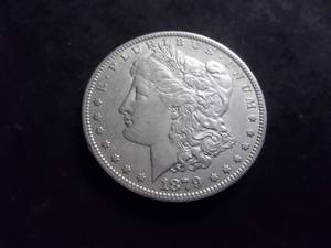 lot 4 image: 1879 O Morgan Silver Dollar